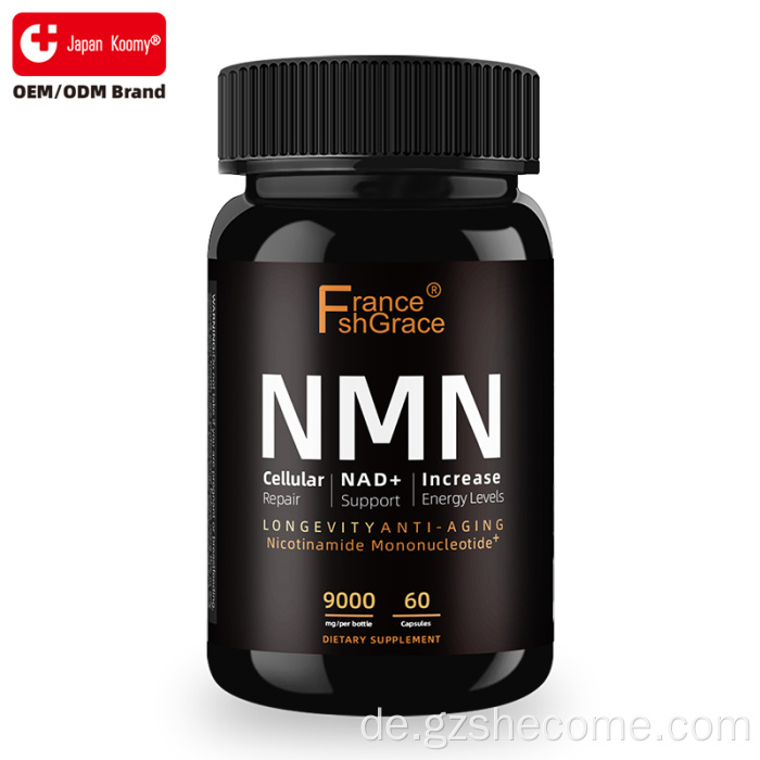Shecome NMN-Kapseln Anti-Aging-NAD-Unterstützung